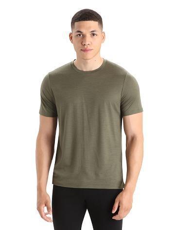 Icebreaker Merino Tech Lite II Lyhyt Sleeve Tee Miesten T Paidat Oliivinvihreä | FI 1167LISH